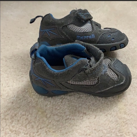 Merrell radar zrap gray hiking sneakers - Picture 3 of 9